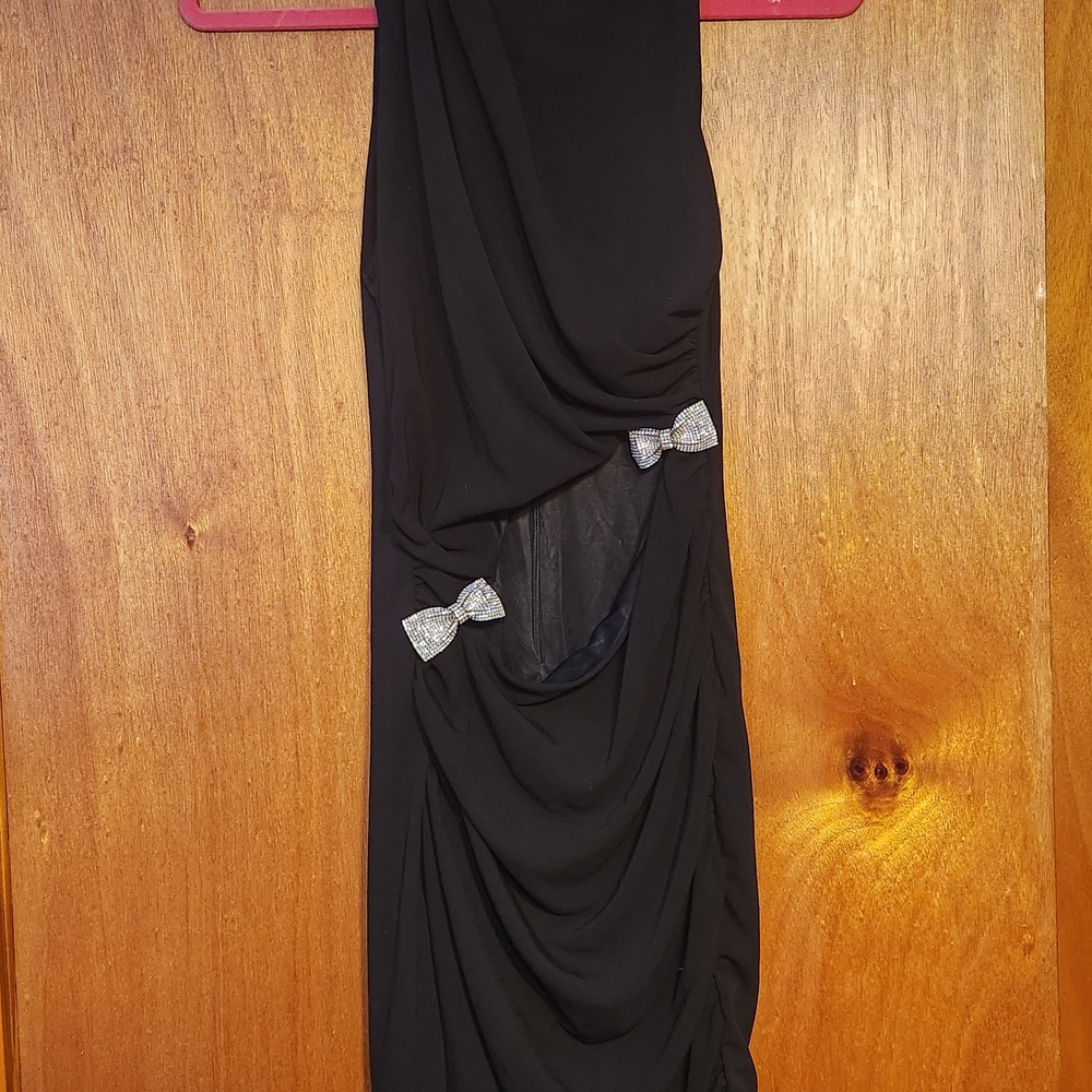 Zara Black Cutout Dress Size Small NWT
